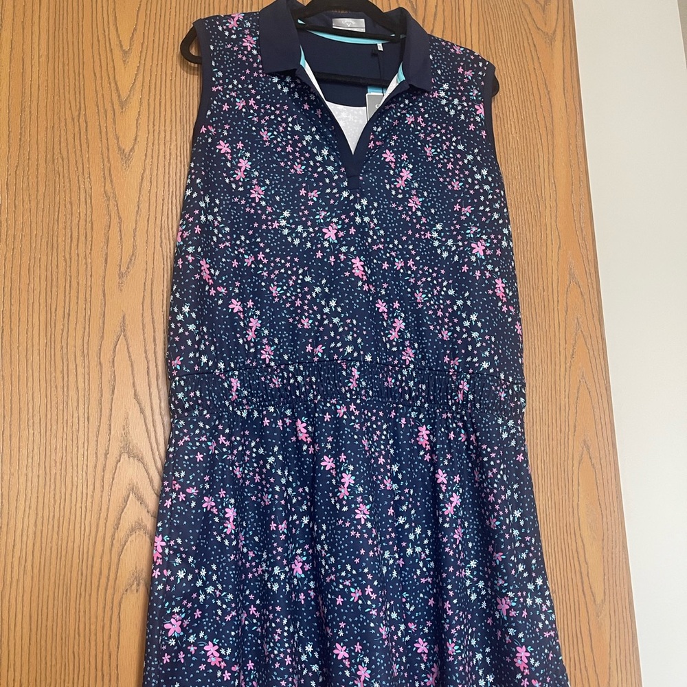 Callaway Floral Sleeveless Golf Dress
